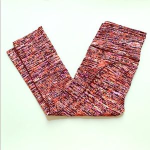 Lululemon Fast and Free Crop 19” Reflective